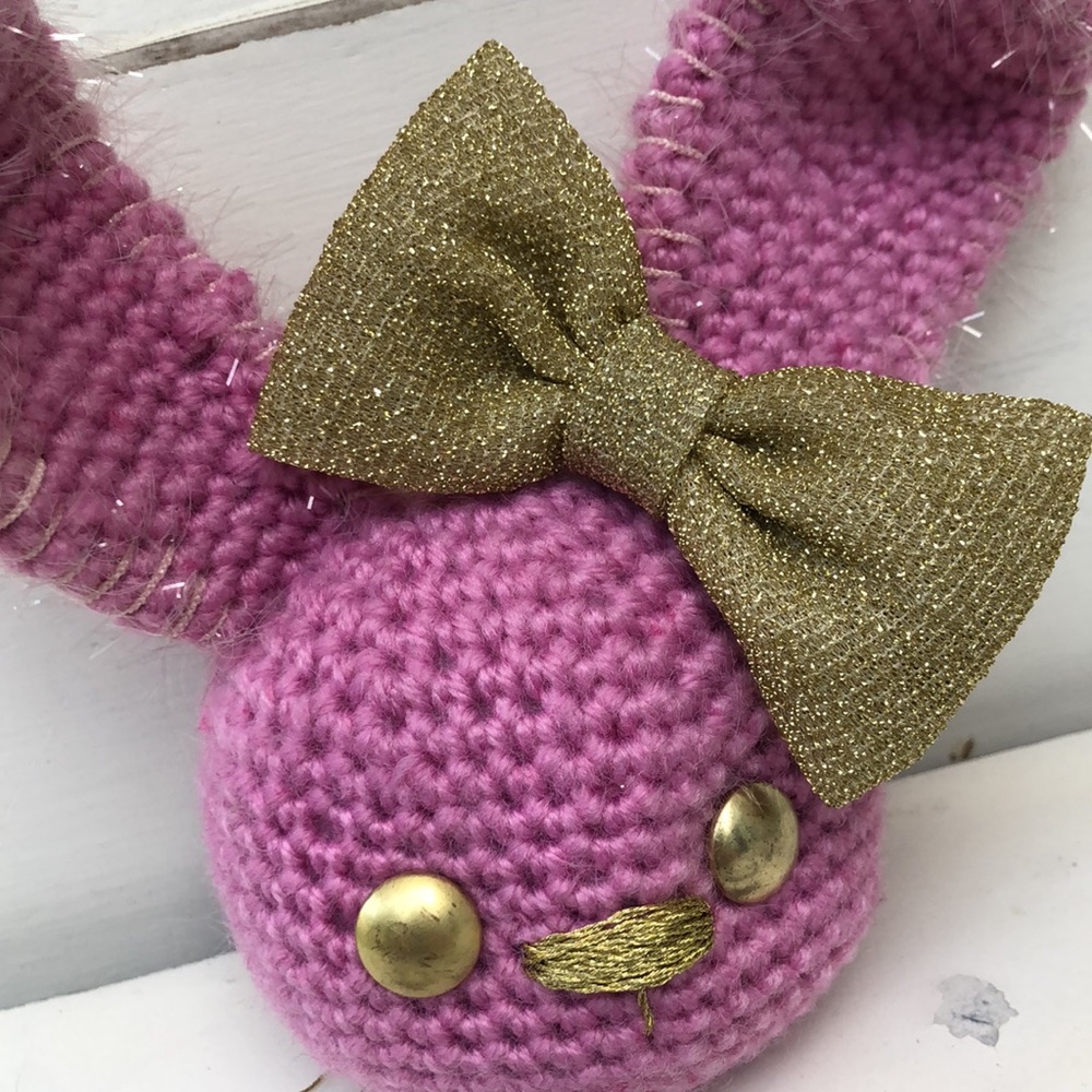 Crocheted rabbit - Picture 2 of 6
